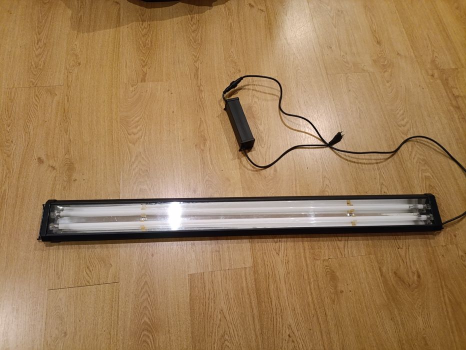 Luminaria odyssea dupla 120cm