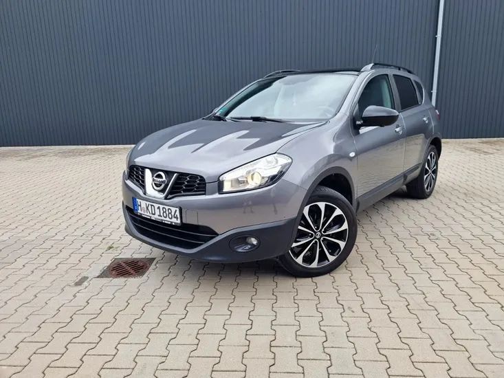 Nissan Qashqai PółSkóry Kamera 360* Panorama Dach Kamera Cofania Serwisowany