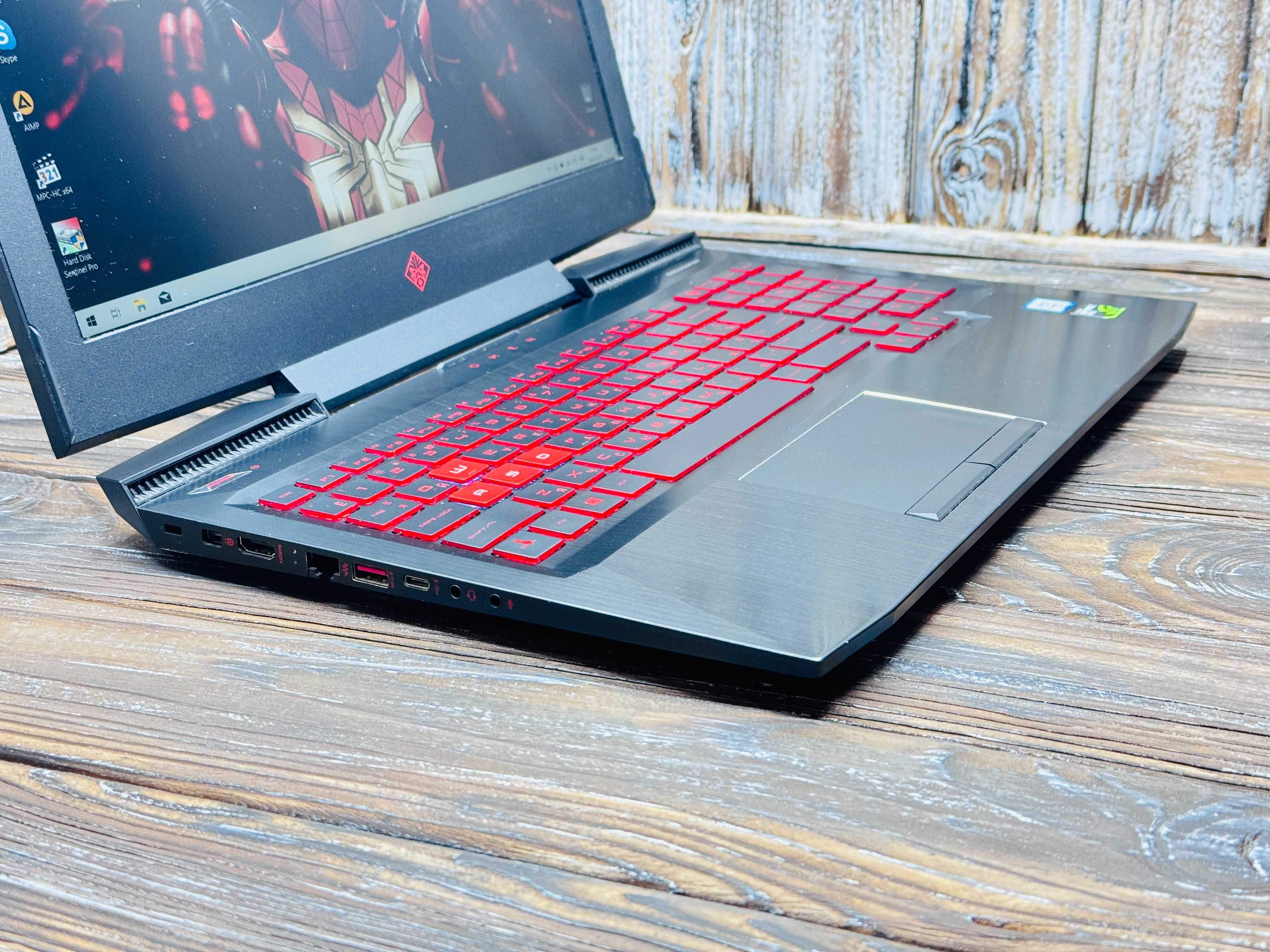 Ігровий Ноутбук Hp Omen 15-CE010NW/i7-7700HQ/GTX 1050 TI 4 GB/ГАРАНТІЯ