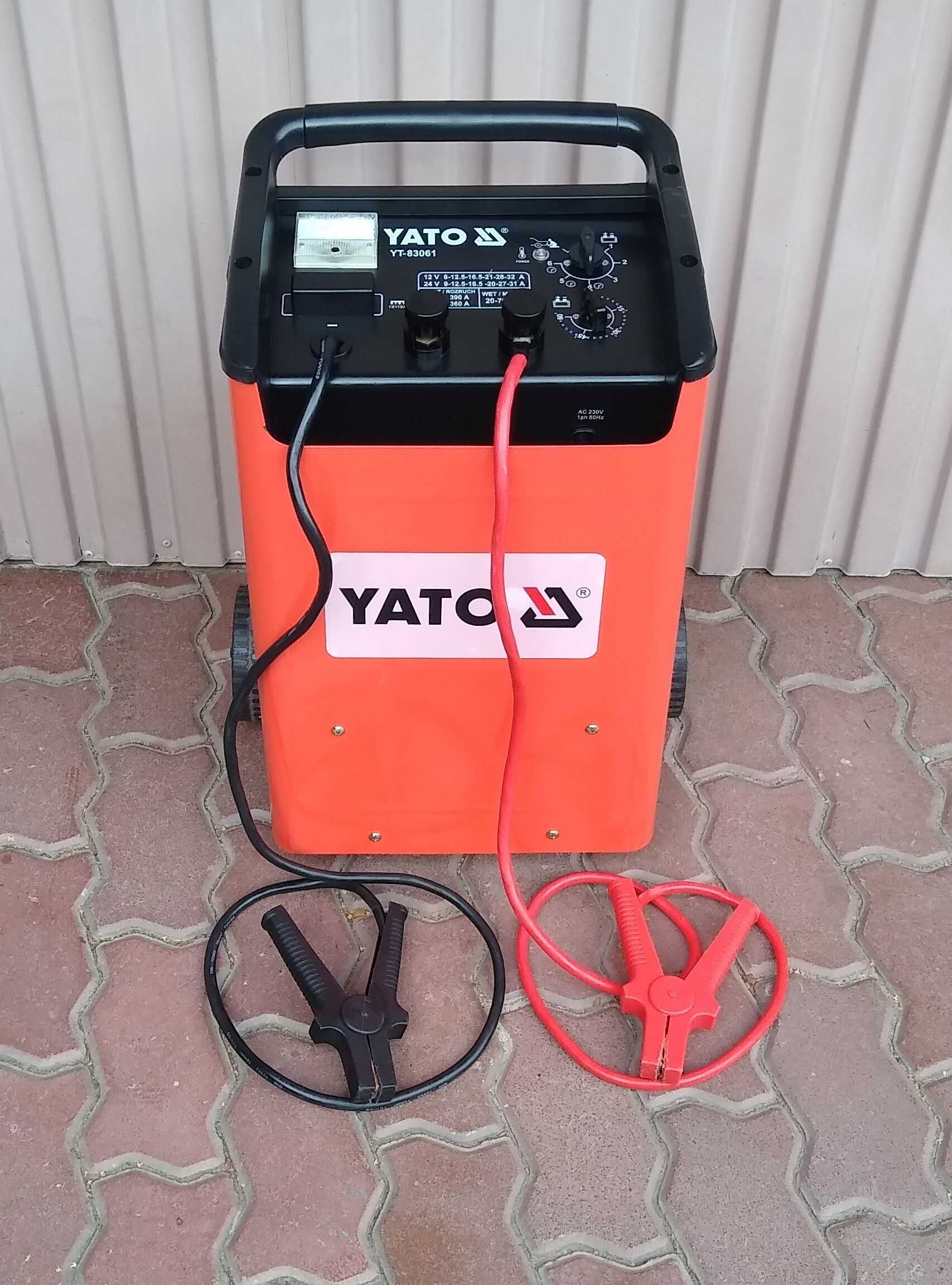 Yato YT-83061 Prostownik z Rozruchem 390A 12V 24V 20-700 Ah