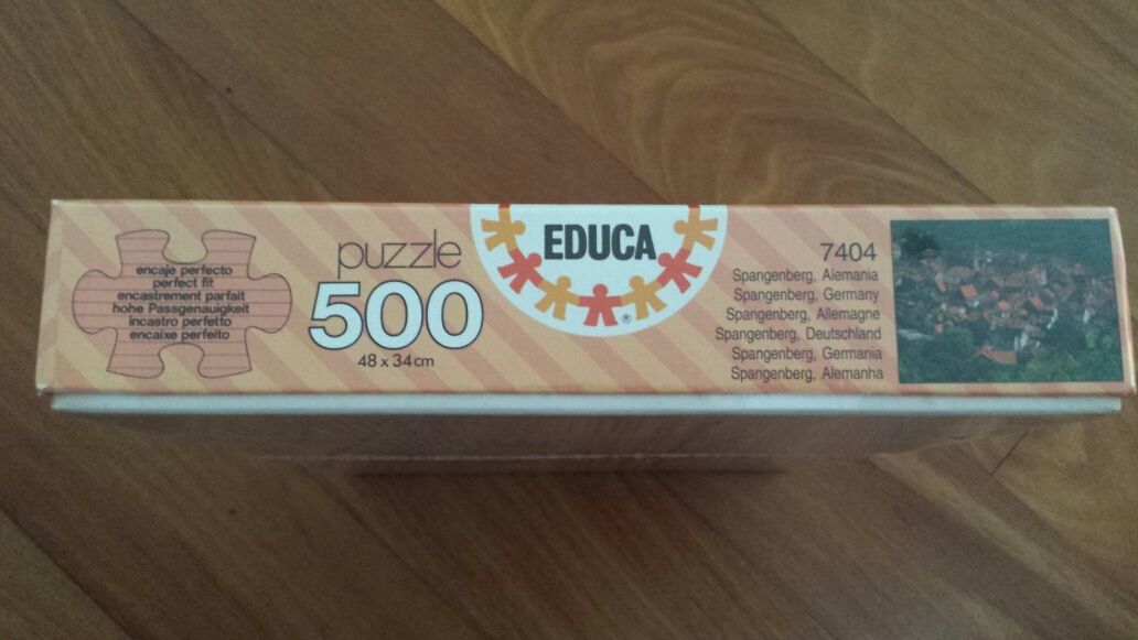 Puzzle de 500 peças ainda embalado, novo