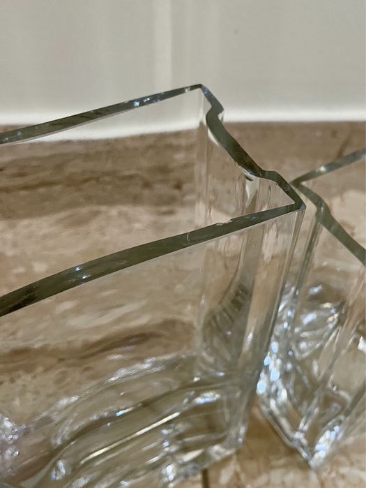 Conjunto de 3 jarras de cristal