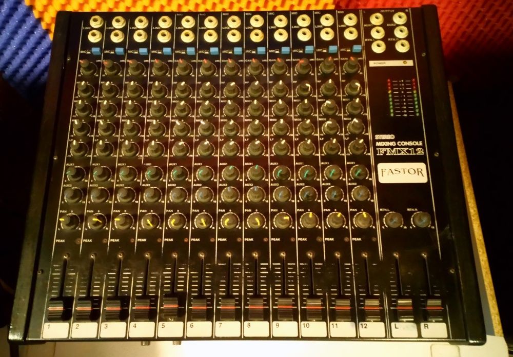 końcówka mocy i mikser estradowy