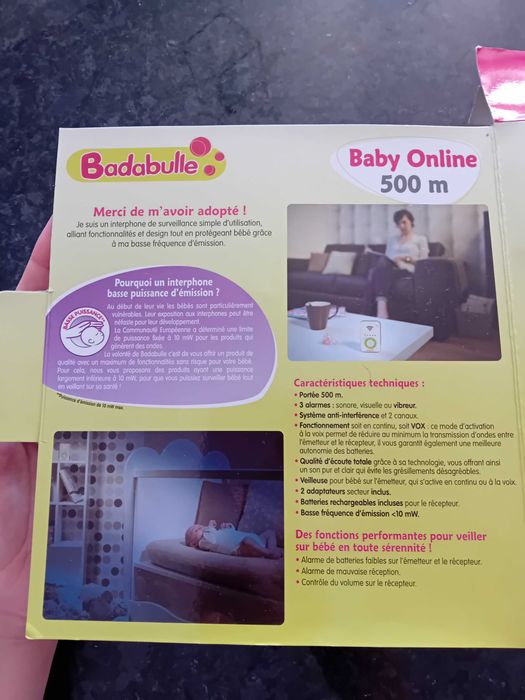 Intercomunicador bebe