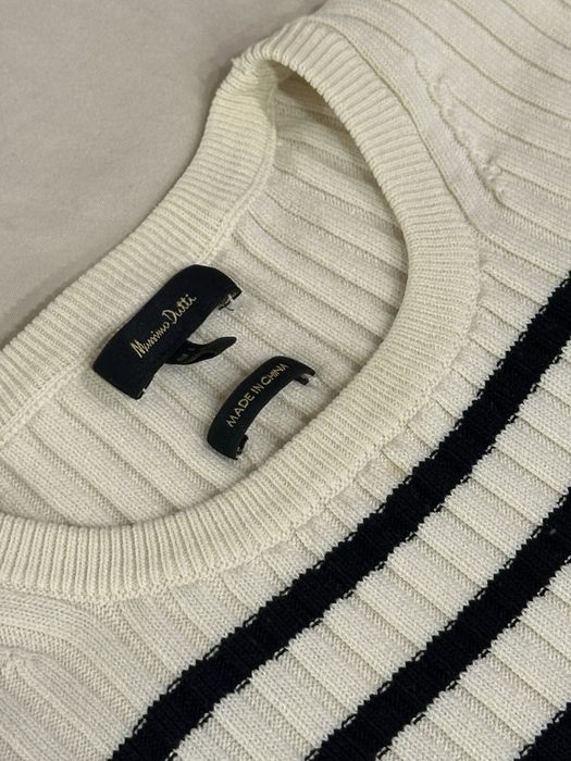 вʼязаний лонгслів Massimo Dutti