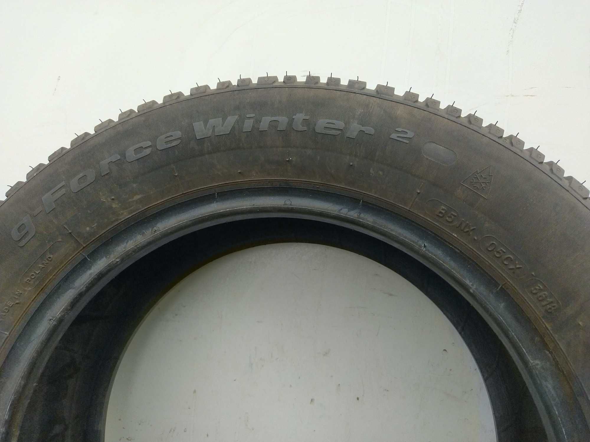 1x 185/65 R15 92T Bfgoodrich g-force winter2 2018r