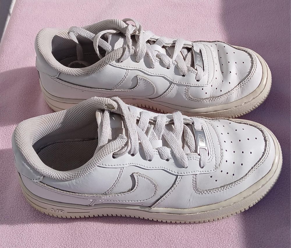 Skórzane sneakersy Nike Air Force 1