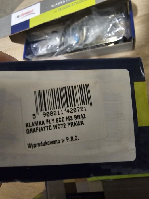Zestaw klamek 5 sztuk