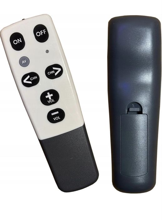 Pilot TV uniwersalny UXGAPO dla seniorów duże przyciski prosty