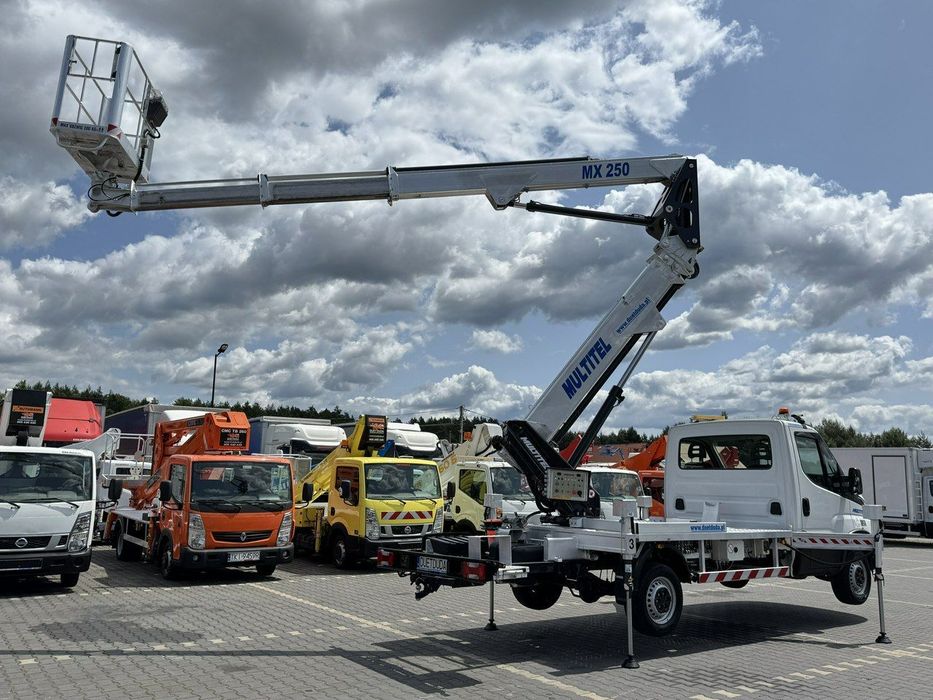 Iveco Daily 35S14  Koszowy Zwyżka Mx210 UDT Mx 250 MZ Steel Versalift Jak Nowy P7