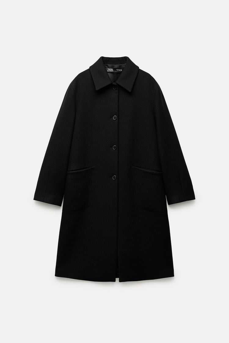 Шерстяне пальто Zara Premium Manteco