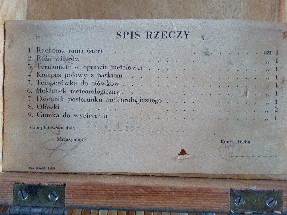Wojskowa stacja meteorologiczna - pomiarowa