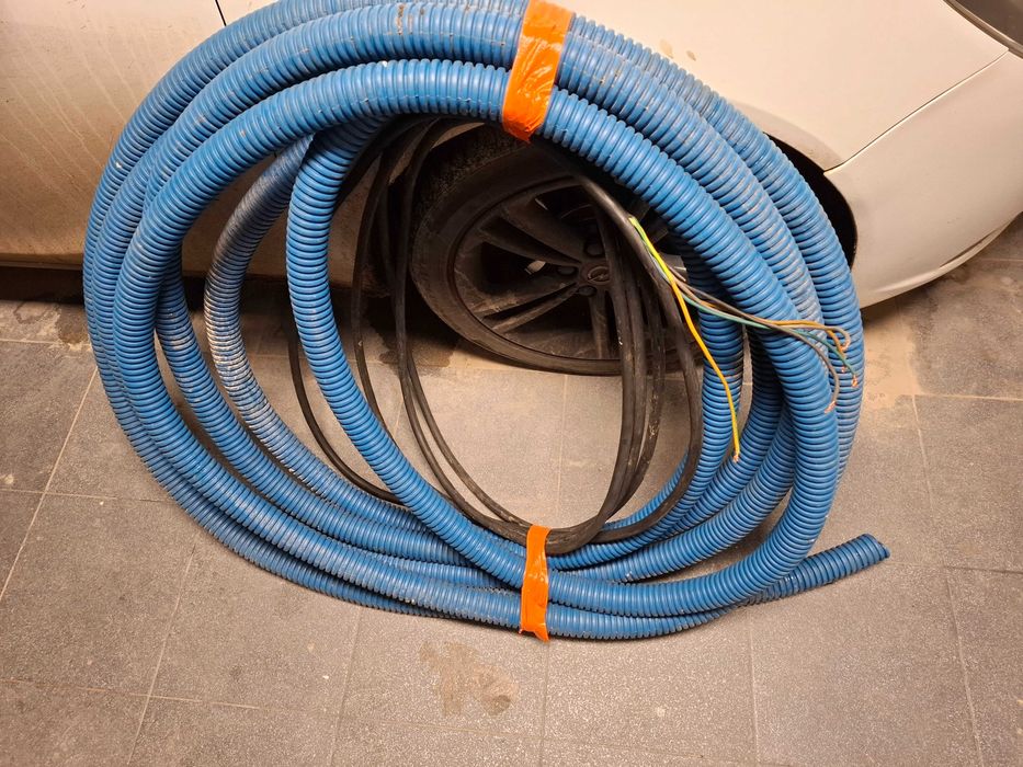 Kabel Przewód do zasilania budowy gumowy w arocie ok27 mb