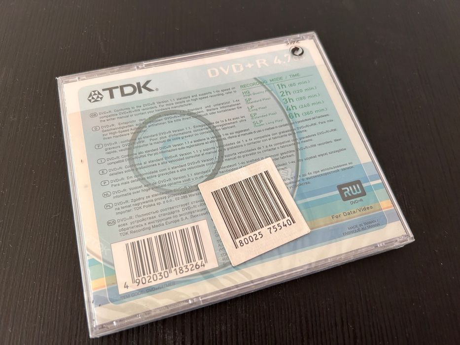 TDK DVD+R jednostronne 4,7 GB