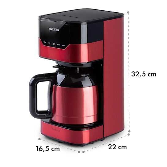 Кавоварка Klarstein Arabica 800W глечик термос EasyTouch Control