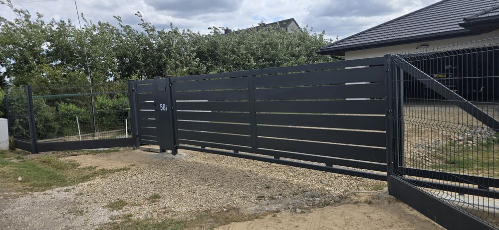 Ogrodzenie Ogrodzenia Frontowe Palisadowe Panelowe