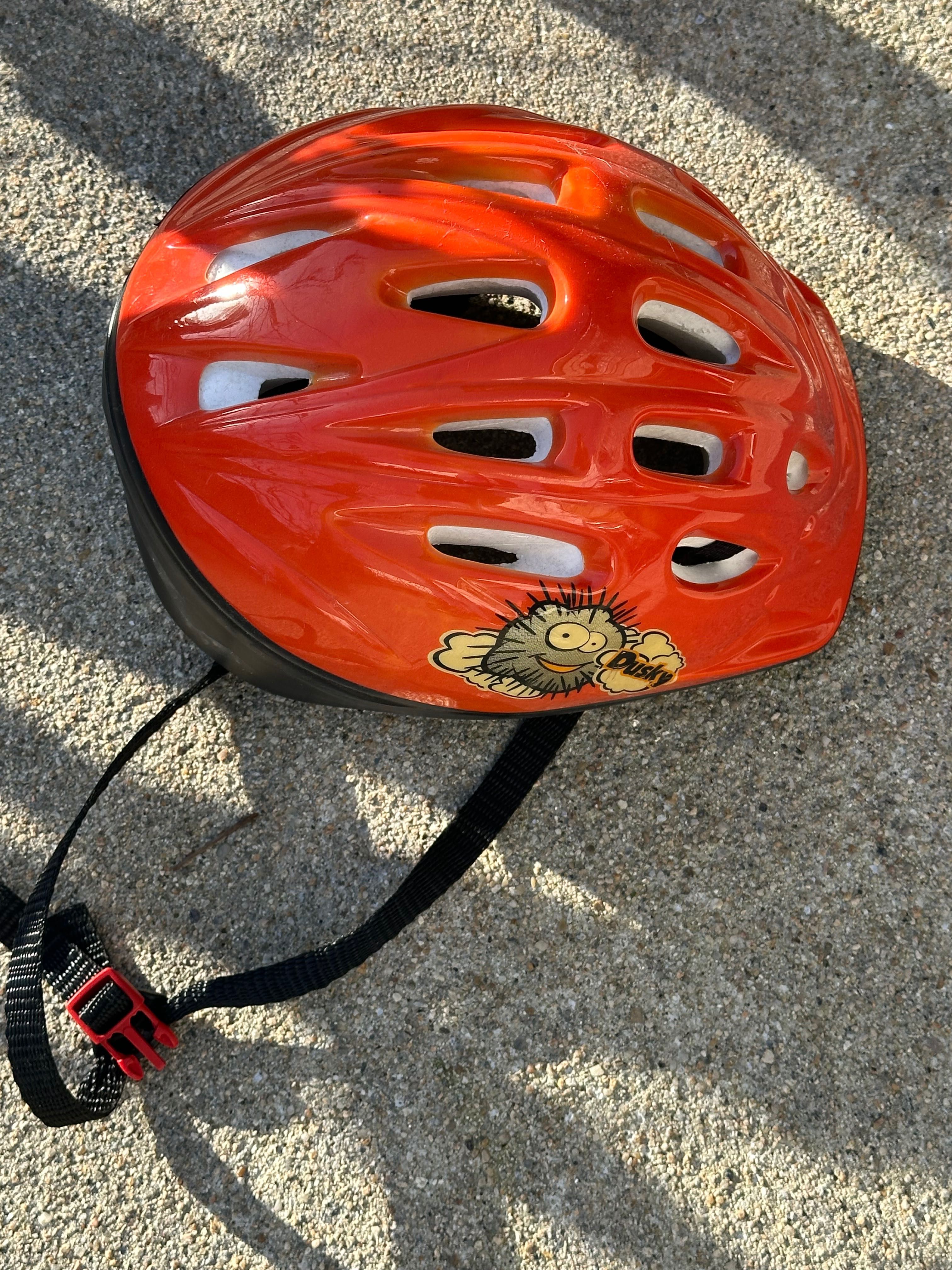 Capacete vermelho