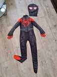 Przebranie, strój Spider-Man, czarny/ czerwony - rozm 122/128