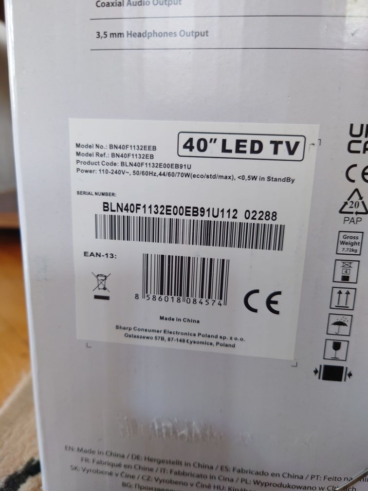 Tv Blaupunkt 40" LED full hd