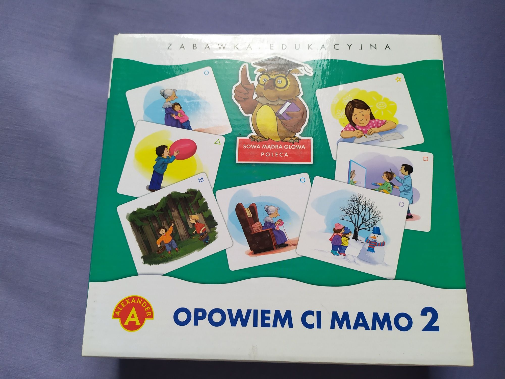 Opowiem ci mamo 2 zabawka edukacyjna 3+ karty