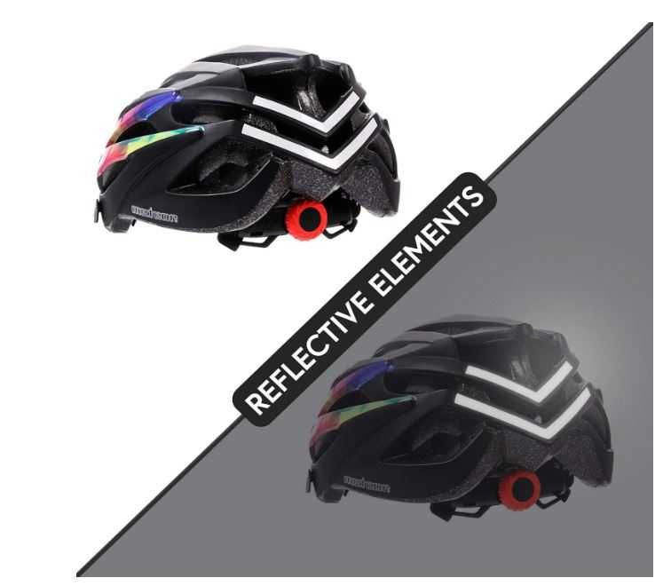 Kask rowerowy Meteor Shimmer rozmiar M (55-58 cm) kolor czarny