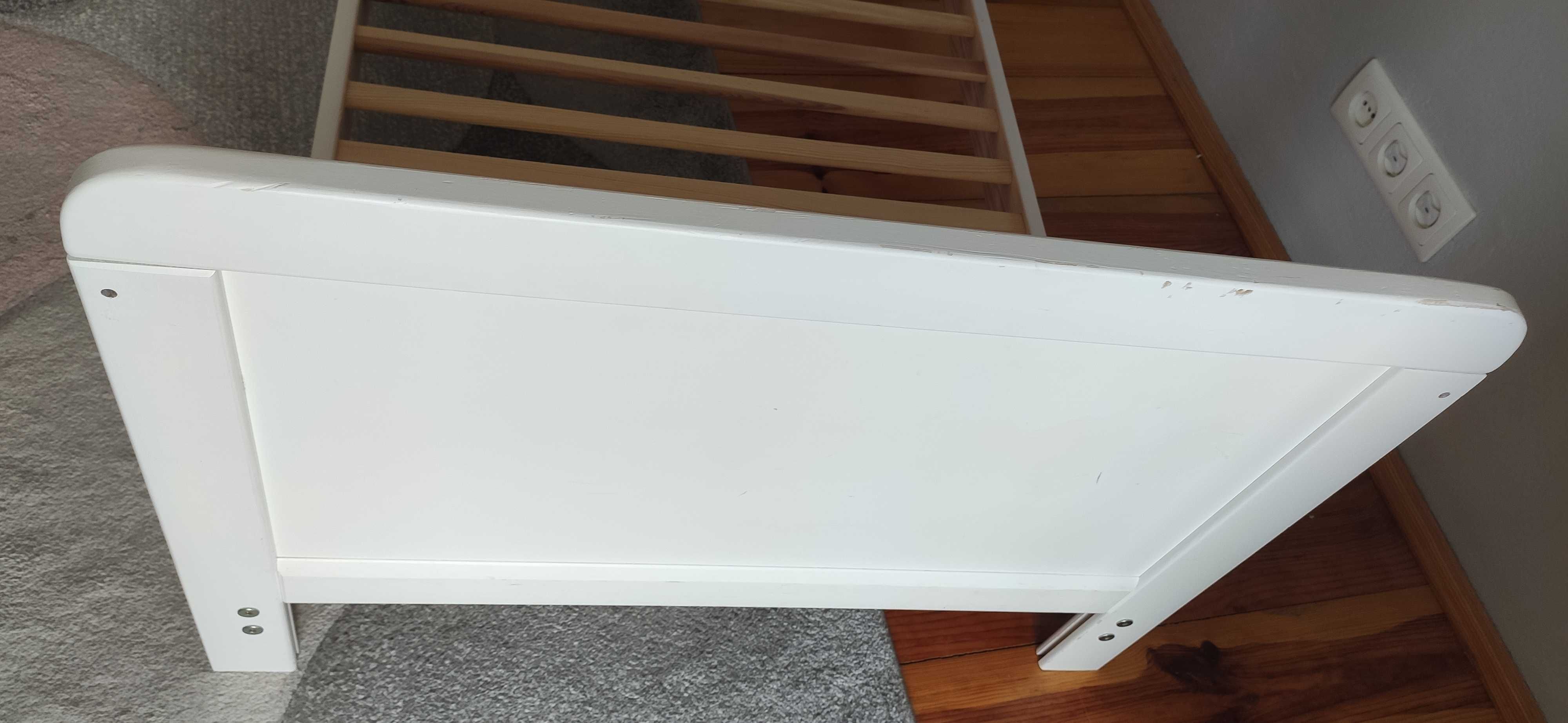 Łóżeczko dziecięce Woodies 140×70 + Szuflada z przykryciem