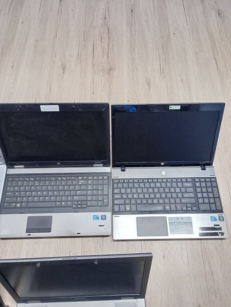 Laptopy - 7 sztuk różne modele