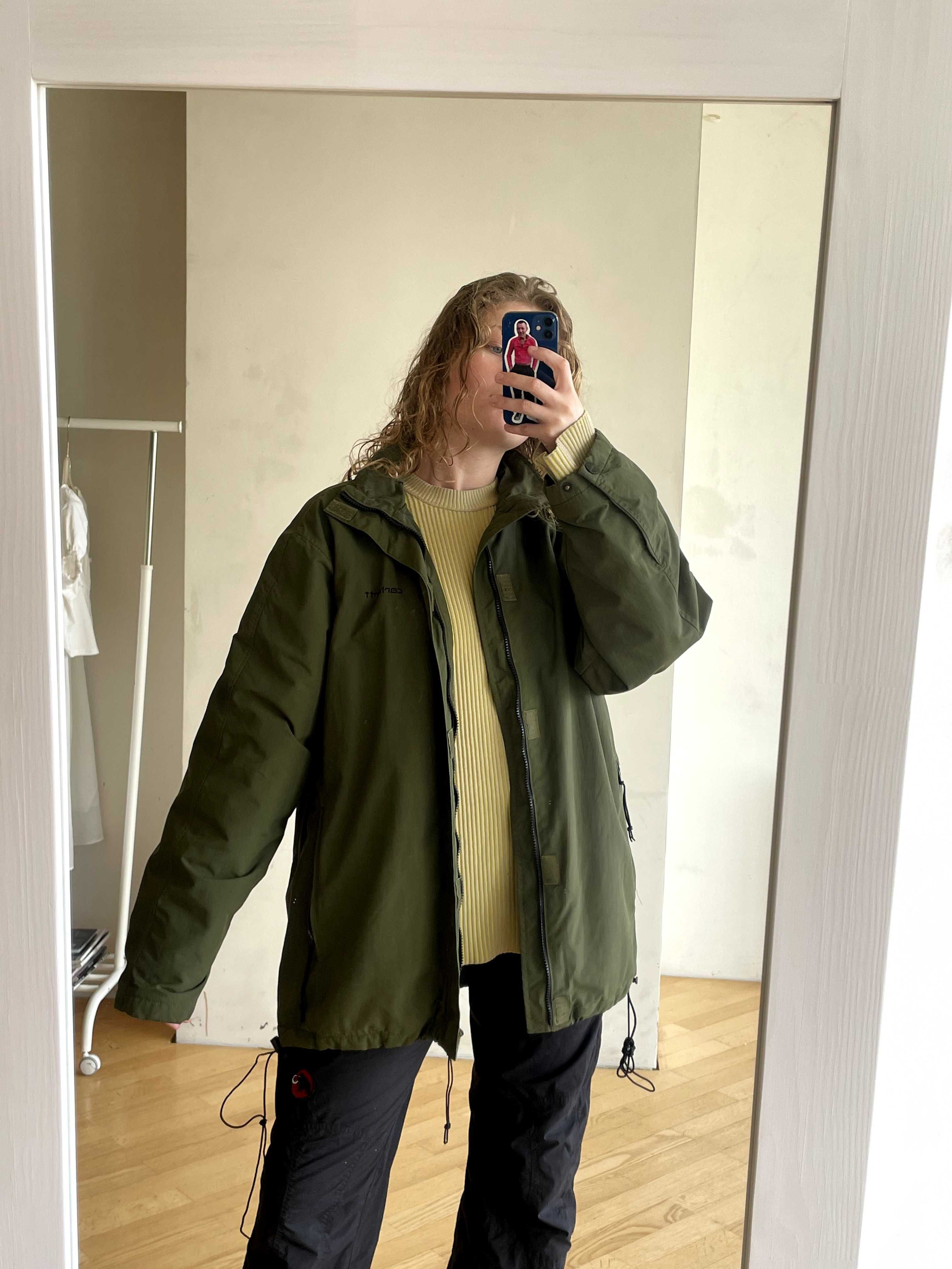 Куртка Carhartt кольору хакі
