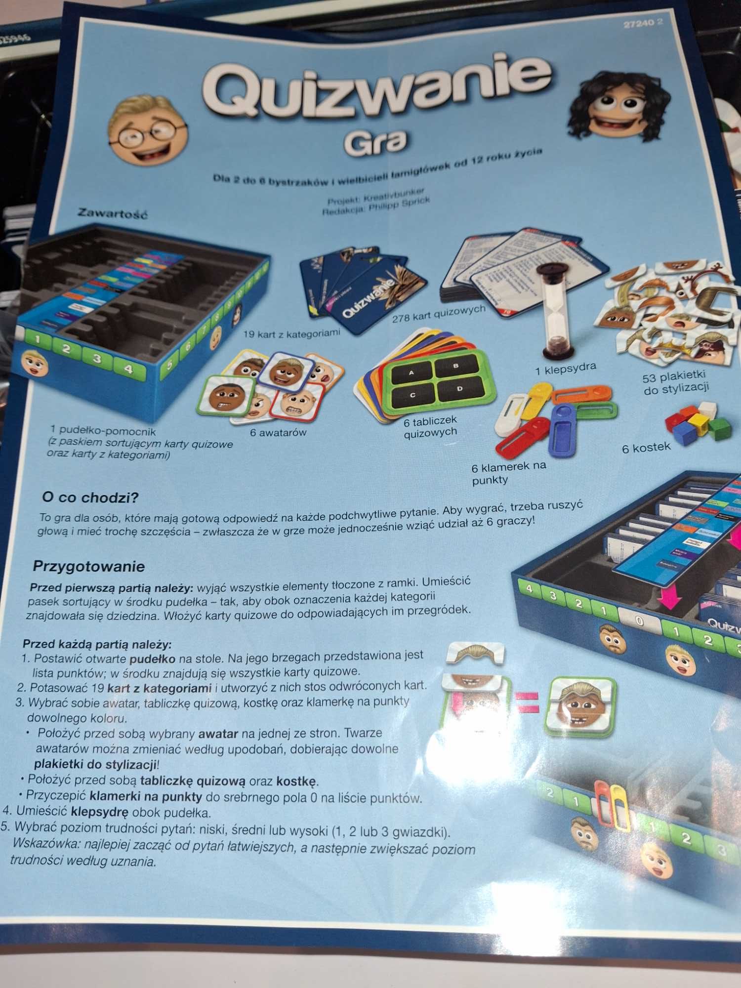 Gra Quizowanie Ravensburger nowa