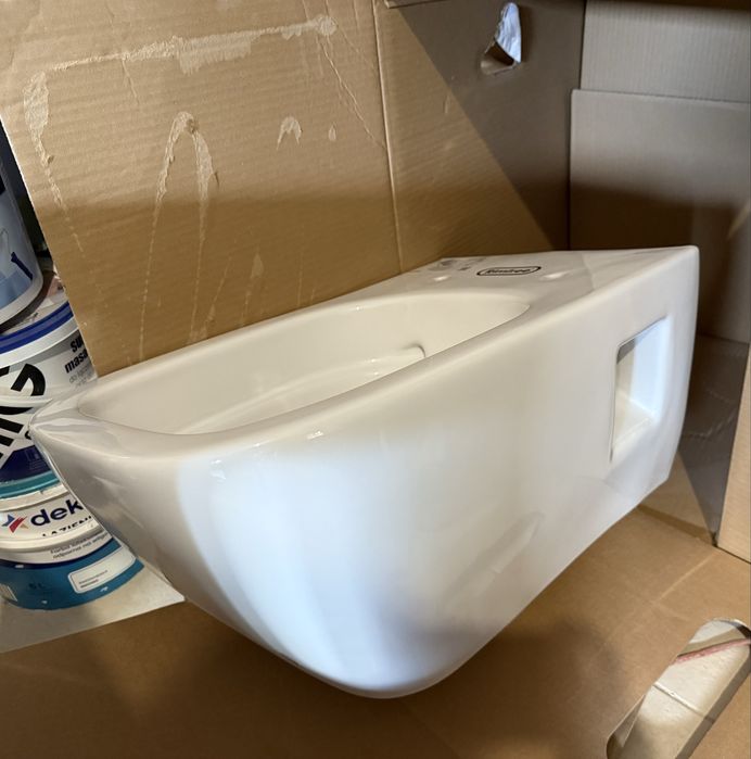Misa WC miska wisząca Geberit premium deska wolnoopadająca