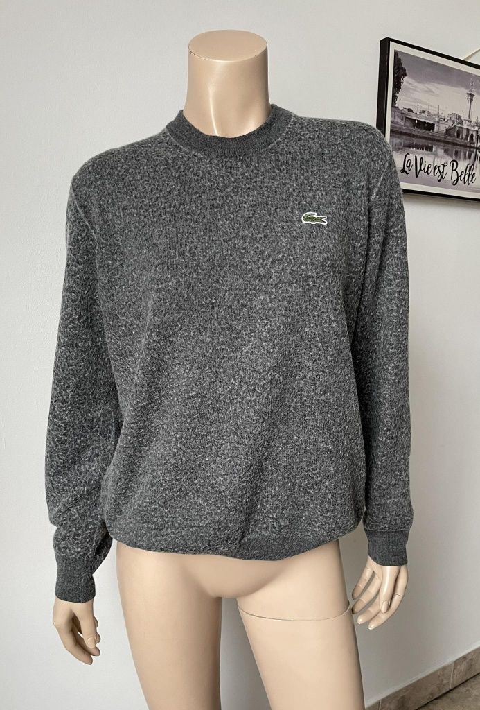 Lacoste sweter damski L wełna
50%Wełna