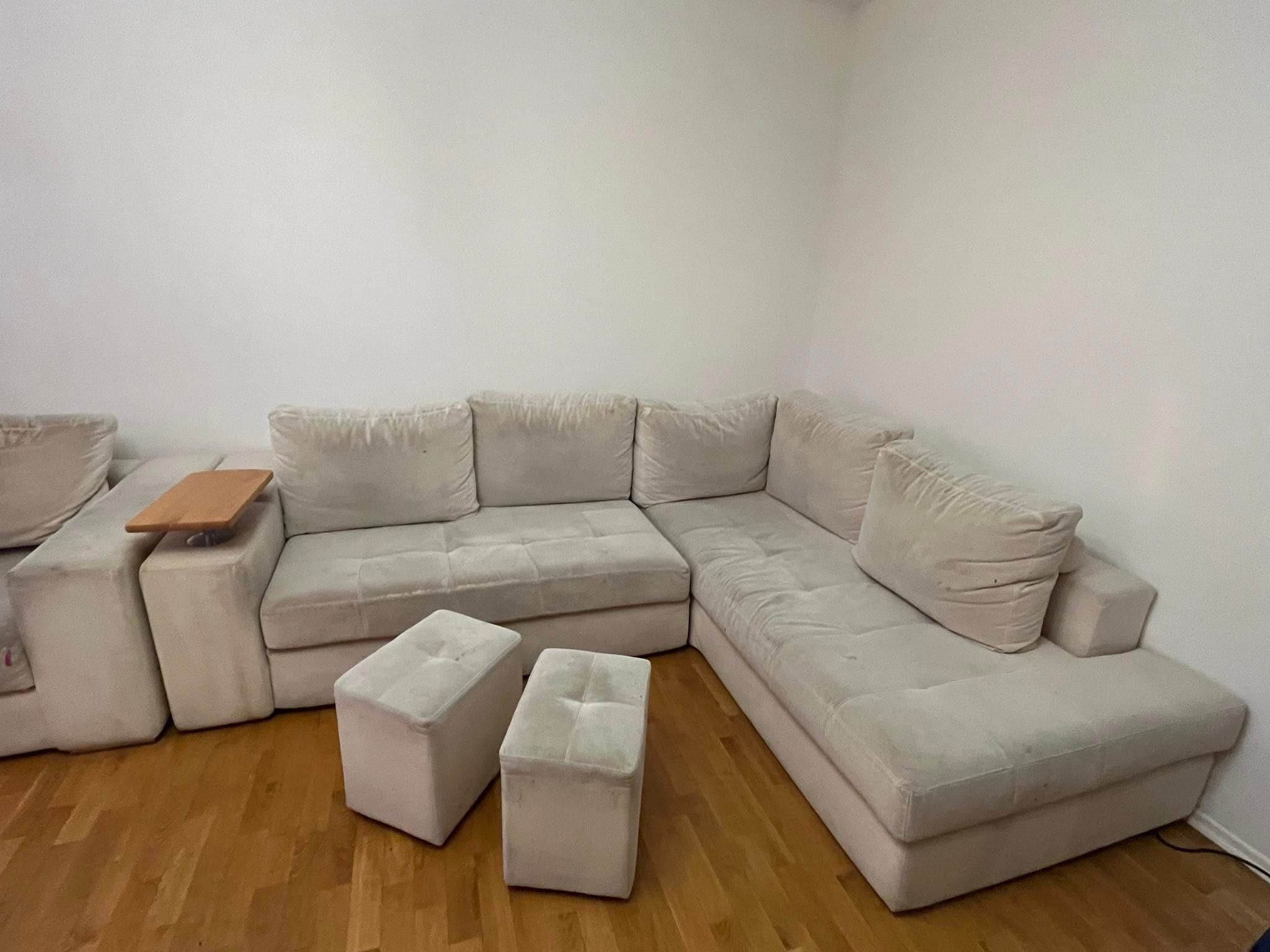 Narożnik z funkcją spania