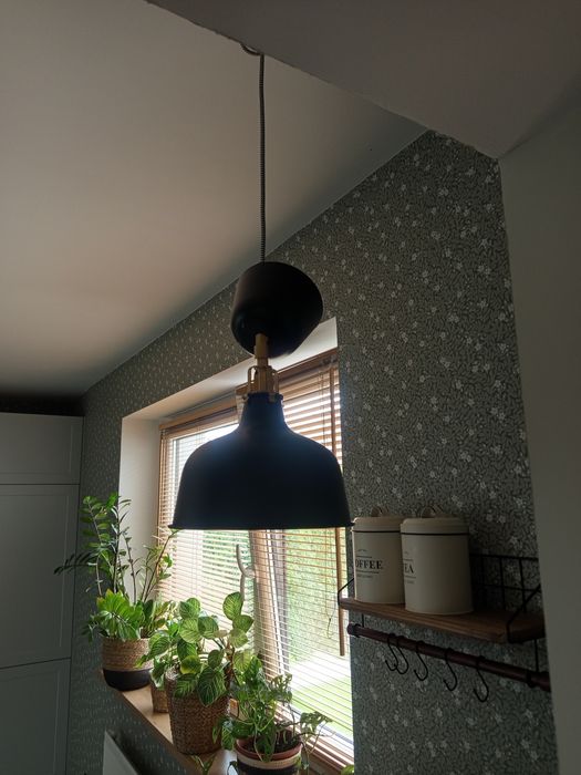 Lampy kinkiety ładne jak nowe ! Czarne Ikea kinkiet 3 sztuki