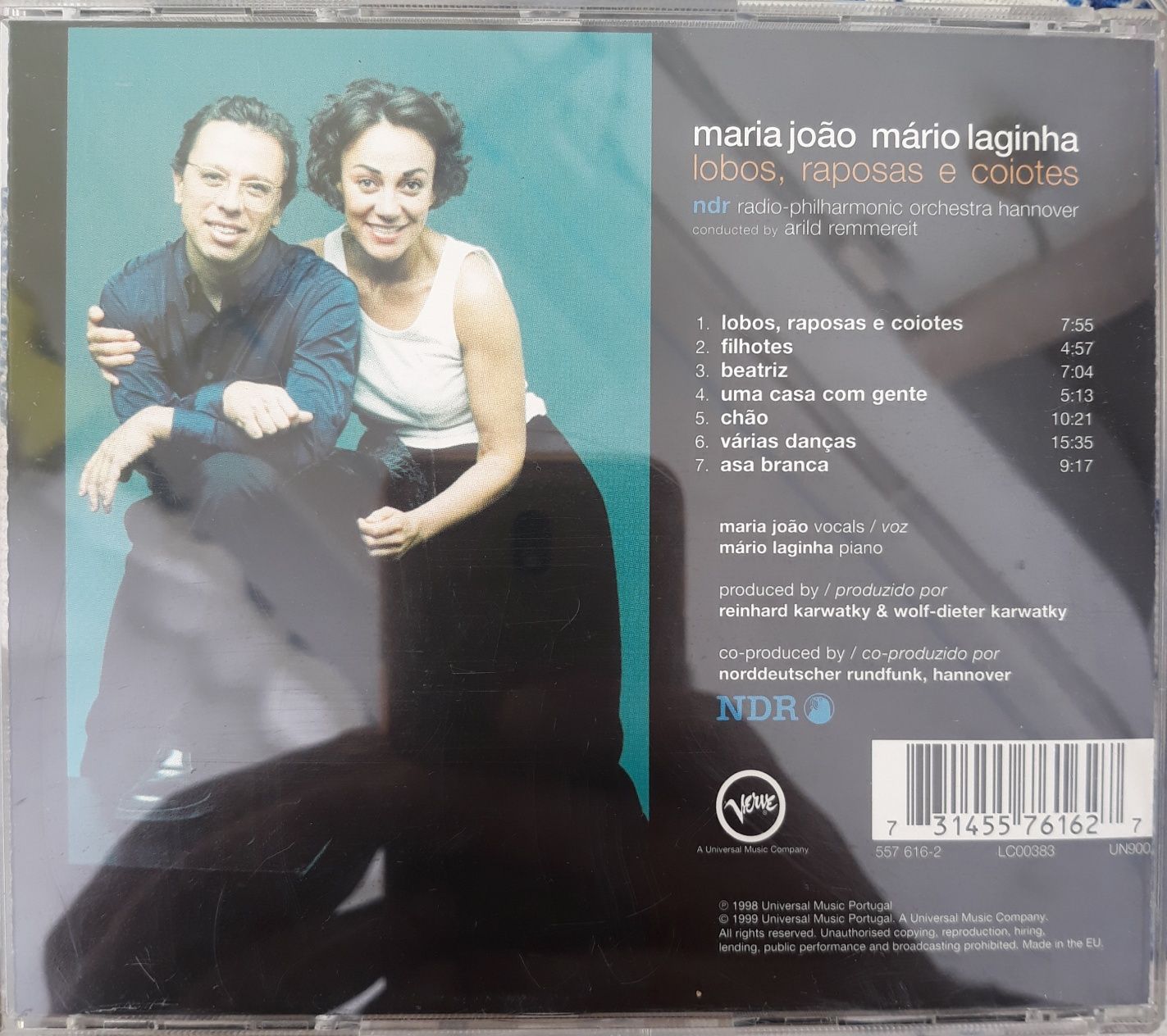 CD Maria João & Mário Laginha - Lobos, Raposas e Coiotes