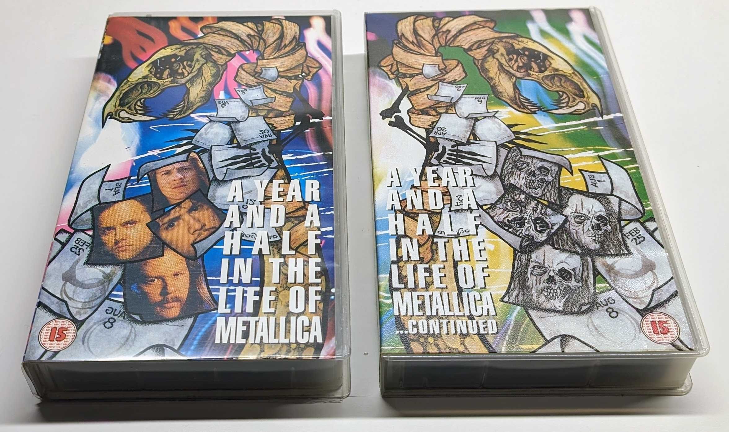 A Year and a Half in the Life of Metallica (2x VHS)