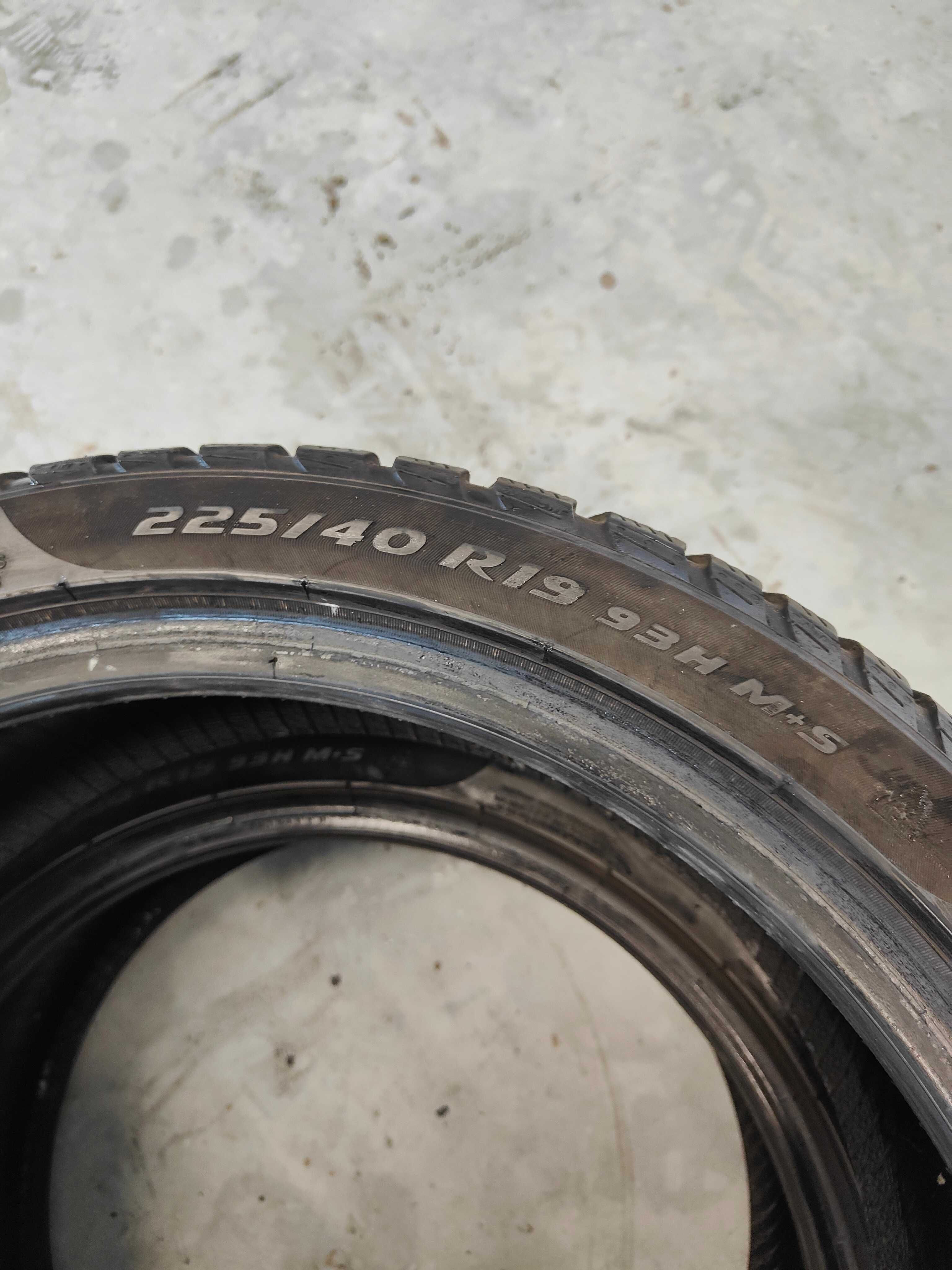 :296 Opony zimowe Pirelli SottoZero3 225/40/19