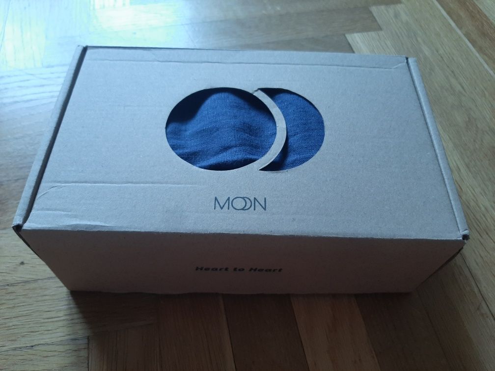 Nowa lniana chusta kółkowa Moon Sling