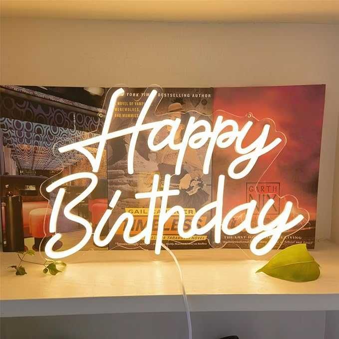 Happy bday neon led