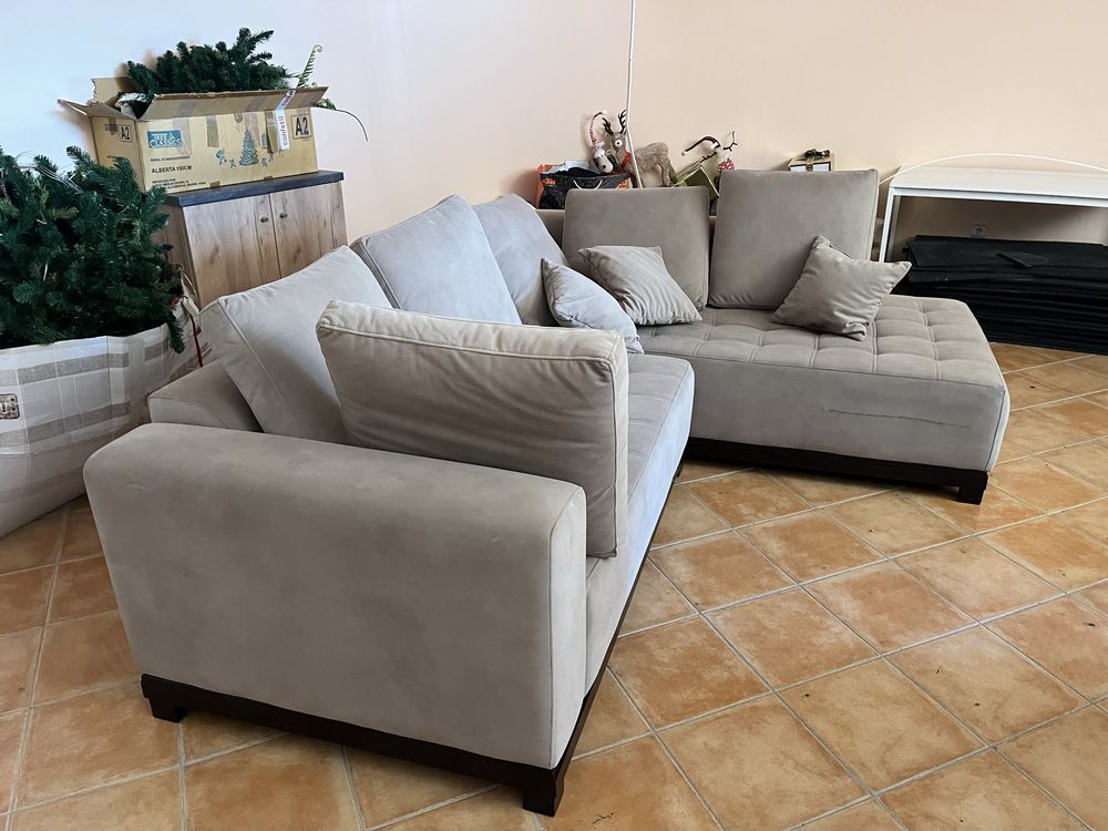 Sofa antigato com chaise