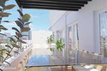 Apartamento T3 totalmente remodelado com terraço em Cascais