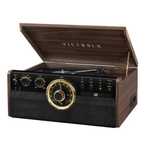 Gramofon Victrola  Empire 6w1 Bluetooth Odtwarzacz CD Radio FM