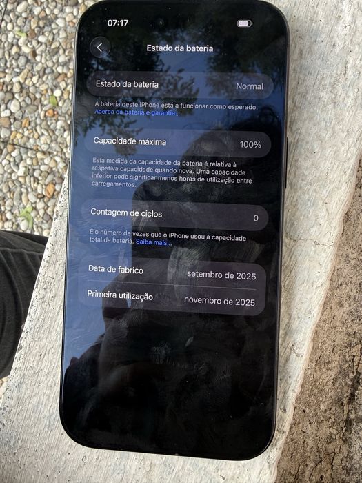 iPhone Air 256 gb (0 ciclos de bateria)