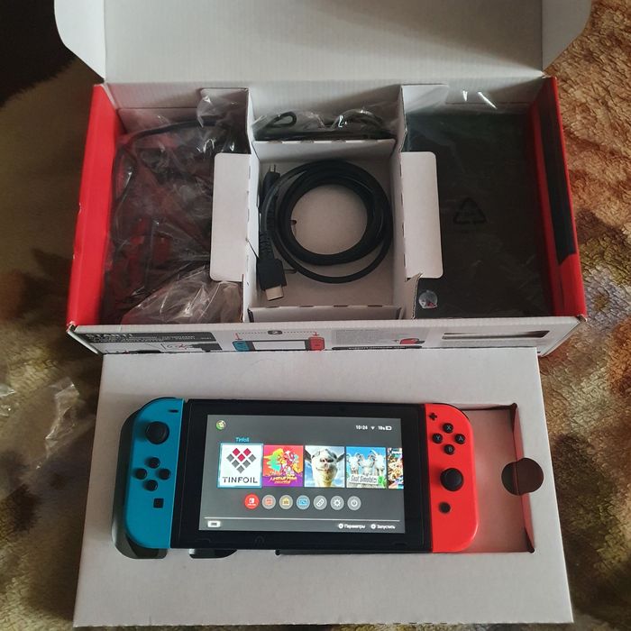 Продам Nintendo switch 128 gb с іграми