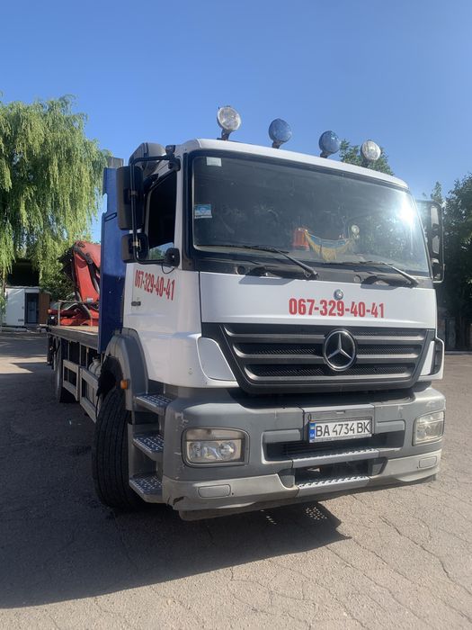 Послуги автокрана (кран-маніпулятор, автовишка 15м)