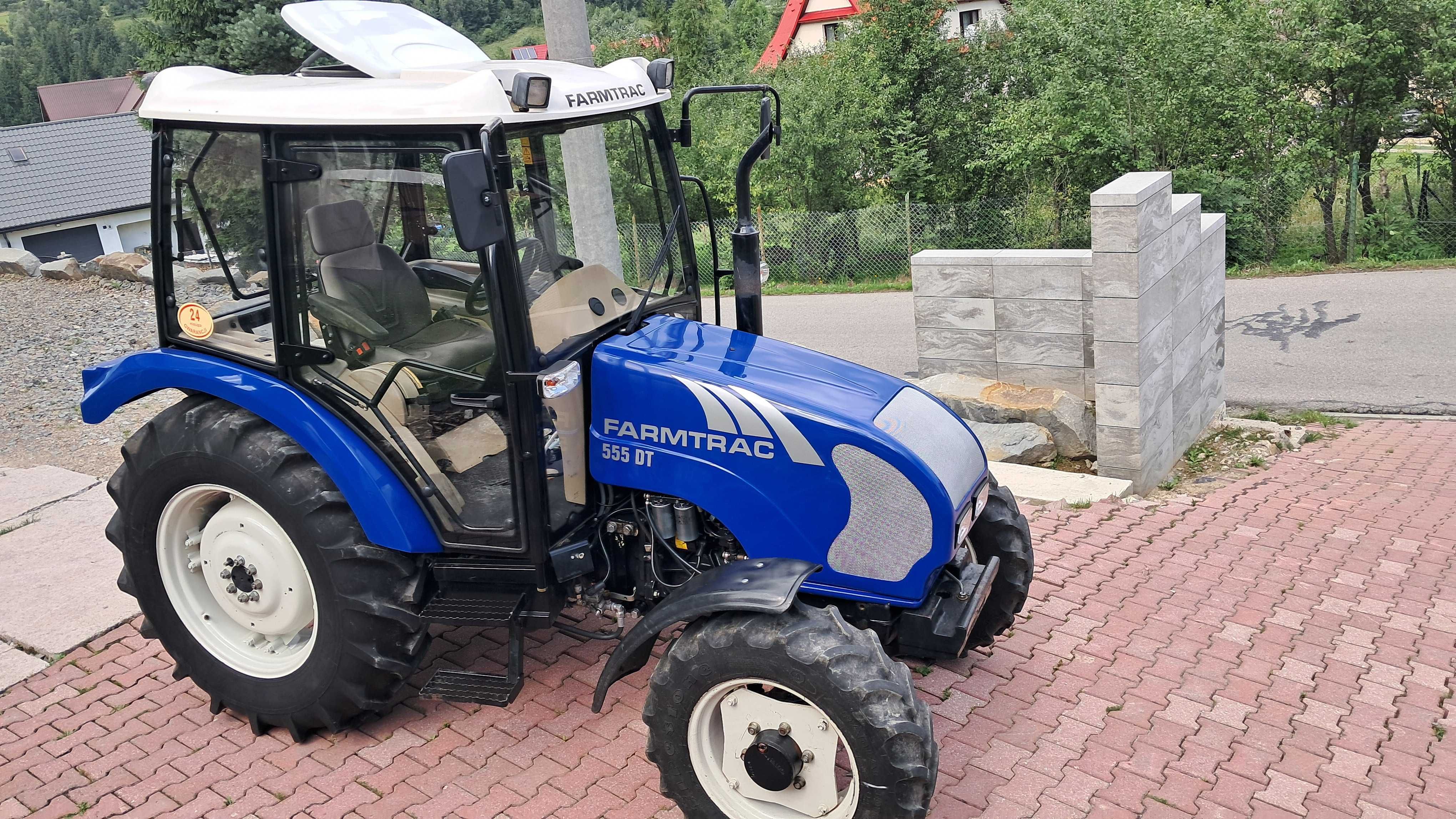 Ciągnik 4x4 farmtrac 555 dt 2014r ursus 3514 , 3512