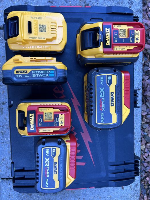 Акумулятор батарея DeWalt DCB 546, 548 flexvolt 6ah  12ah 2025 рік