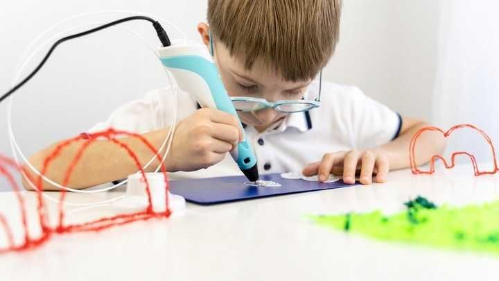 DŁUGOPIS 3D Dla Dzieci Zestaw DRUKARKA 3 D PEN Wkłady PLA 110 METRÓW