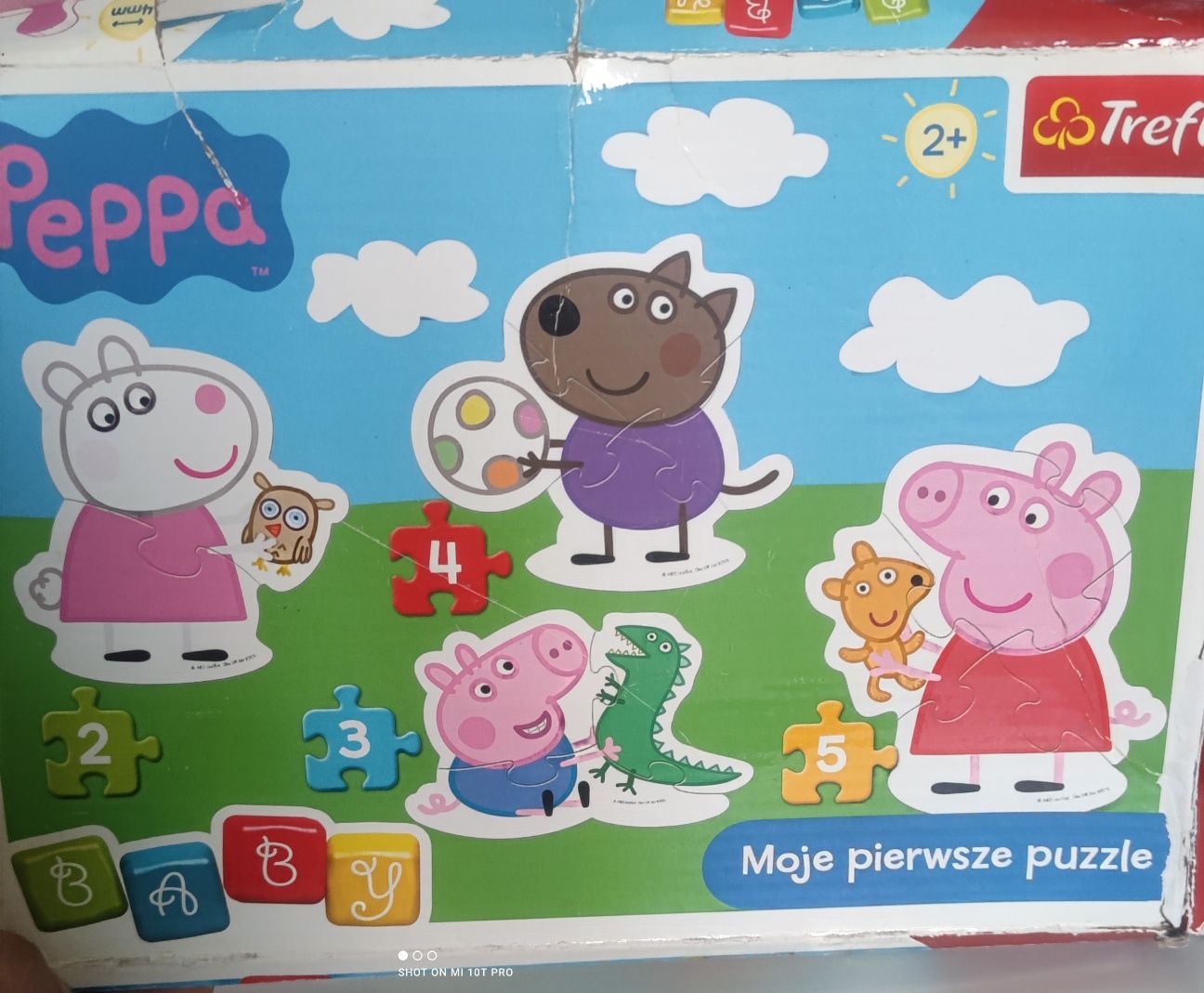 Moje pierwsze puzzelki 2+ Świnka peppa