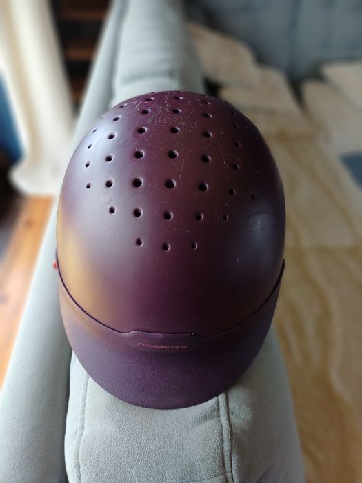 Kask jeździecki Fouganza Decathlon M 55-58 cm