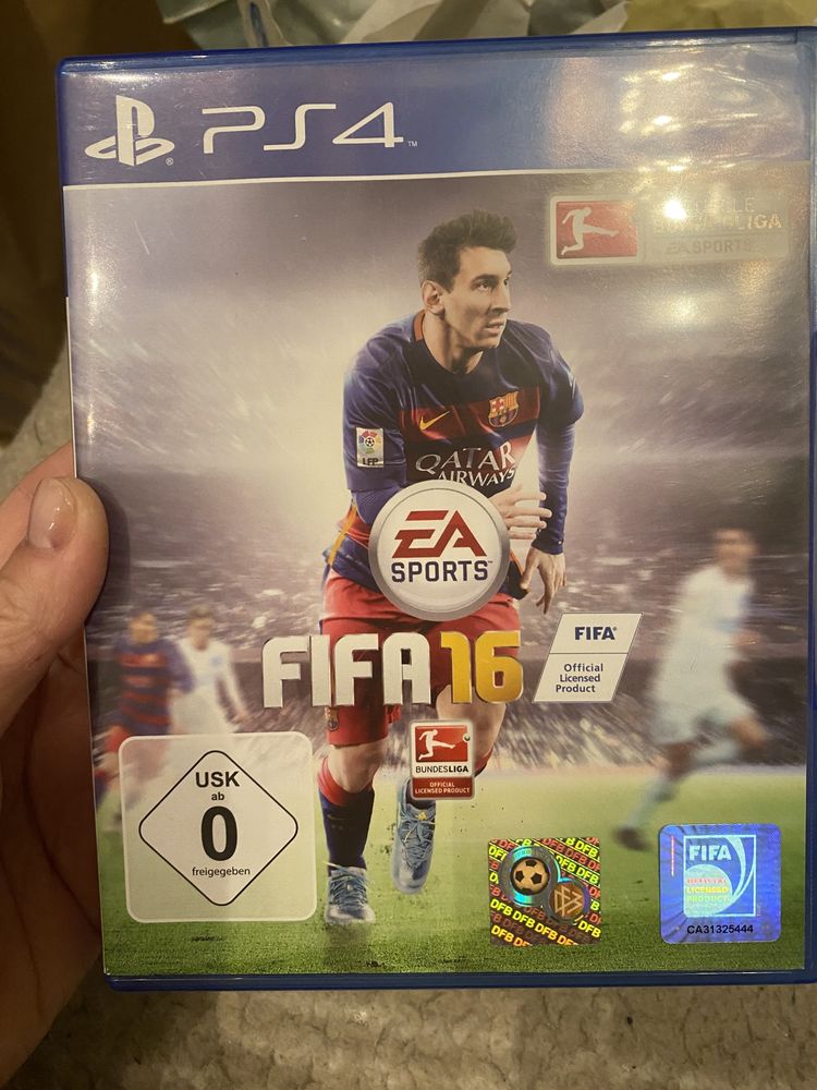 Диск для PS4 Fifa 16 футбол